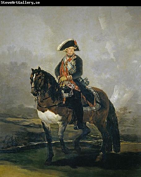 Francisco de Goya Carlos IV a caballo